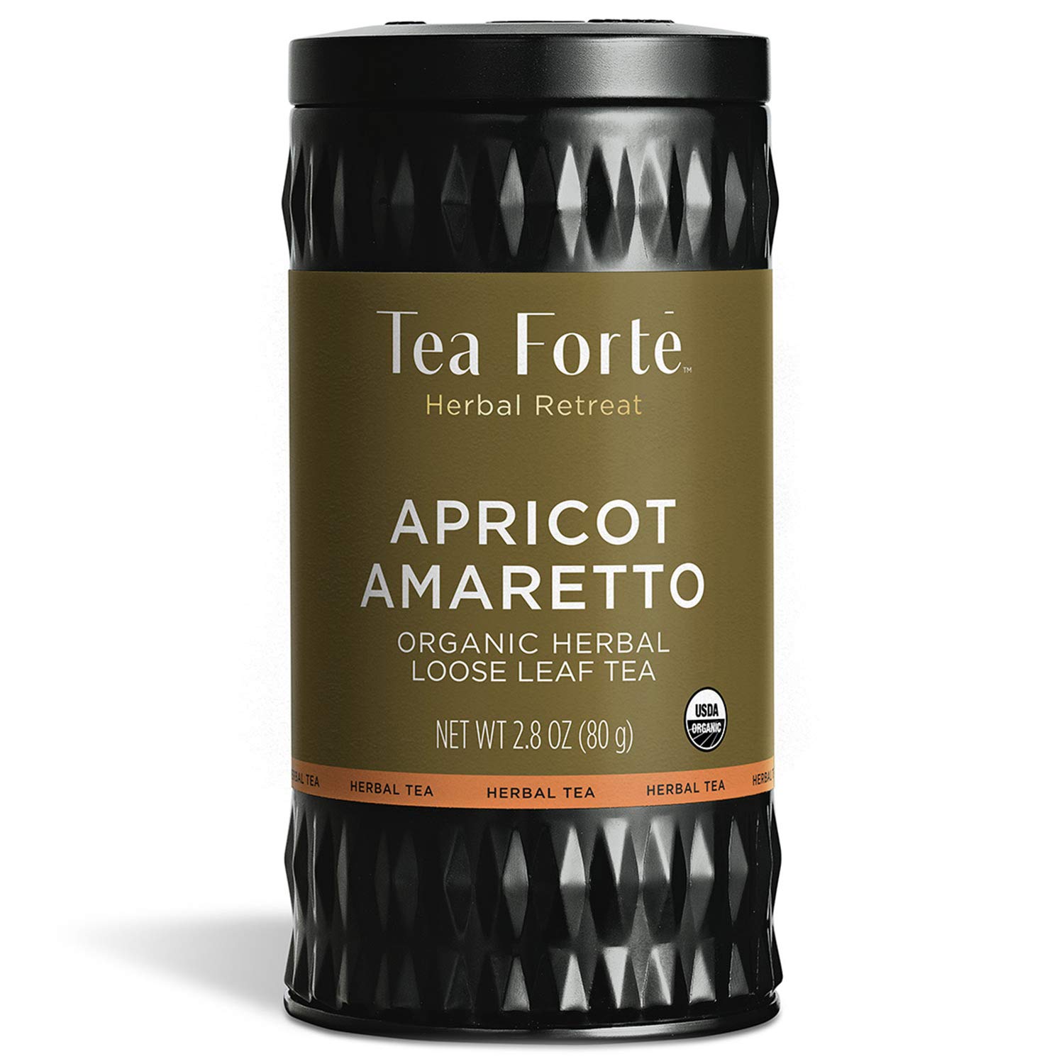 Tea Forte Black Currant Premium Organic Loose Leaf Caffeinated Black Tea Blend Canister, Makes 35-50 Cups