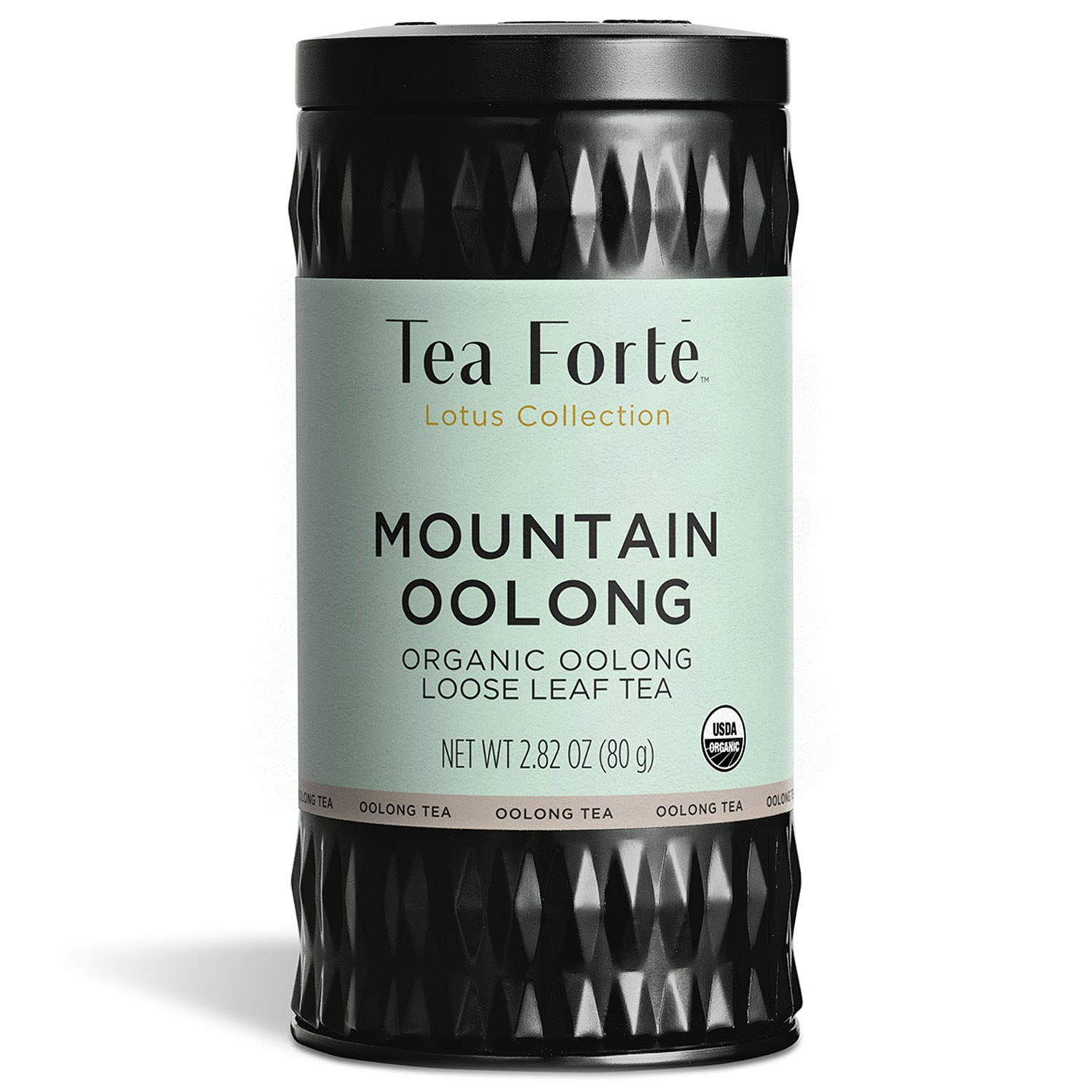 Tea Forte Black Currant Premium Organic Loose Leaf Caffeinated Black Tea Blend Canister, Makes 35-50 Cups